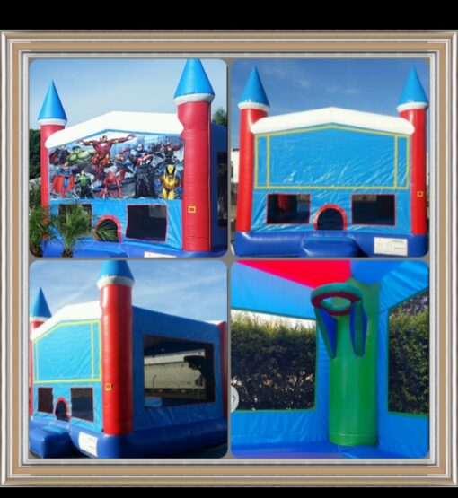 Blue Castle (Banner Optional) 15x15 - Image 2