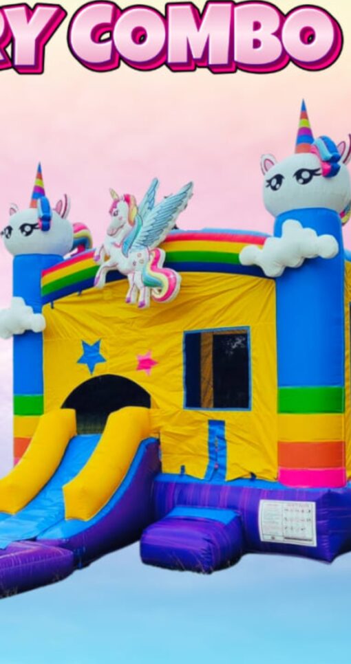 Rainbow Unicorn Bouncer - Image 3